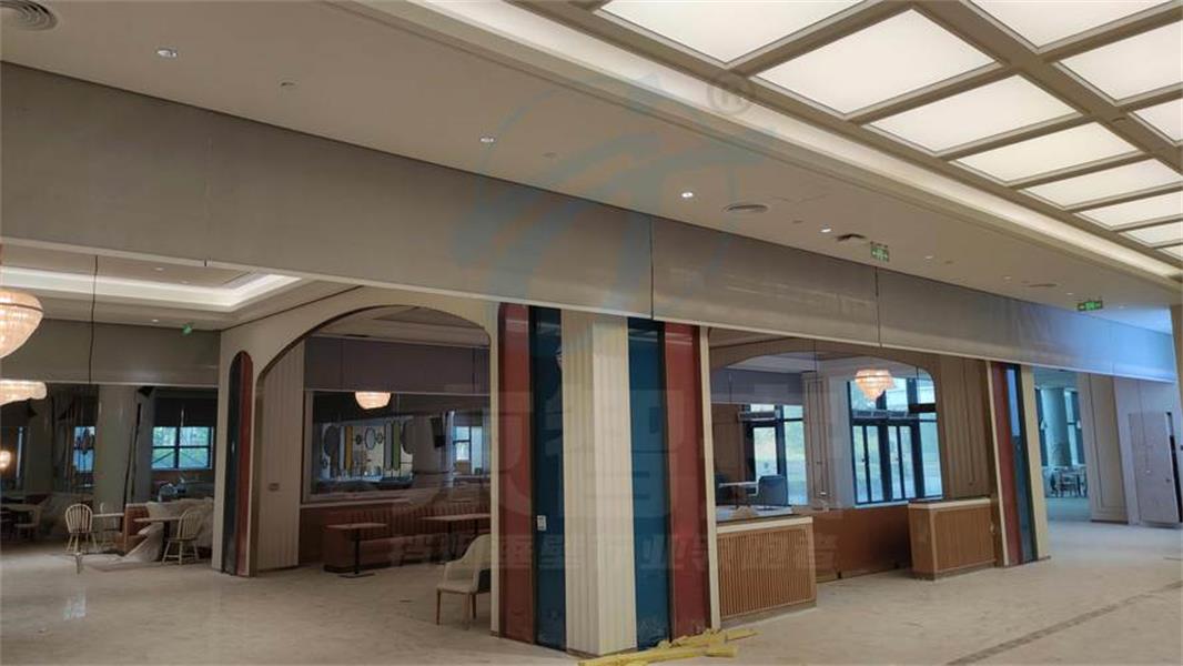 电动挡烟垂壁智能升降，消防联动